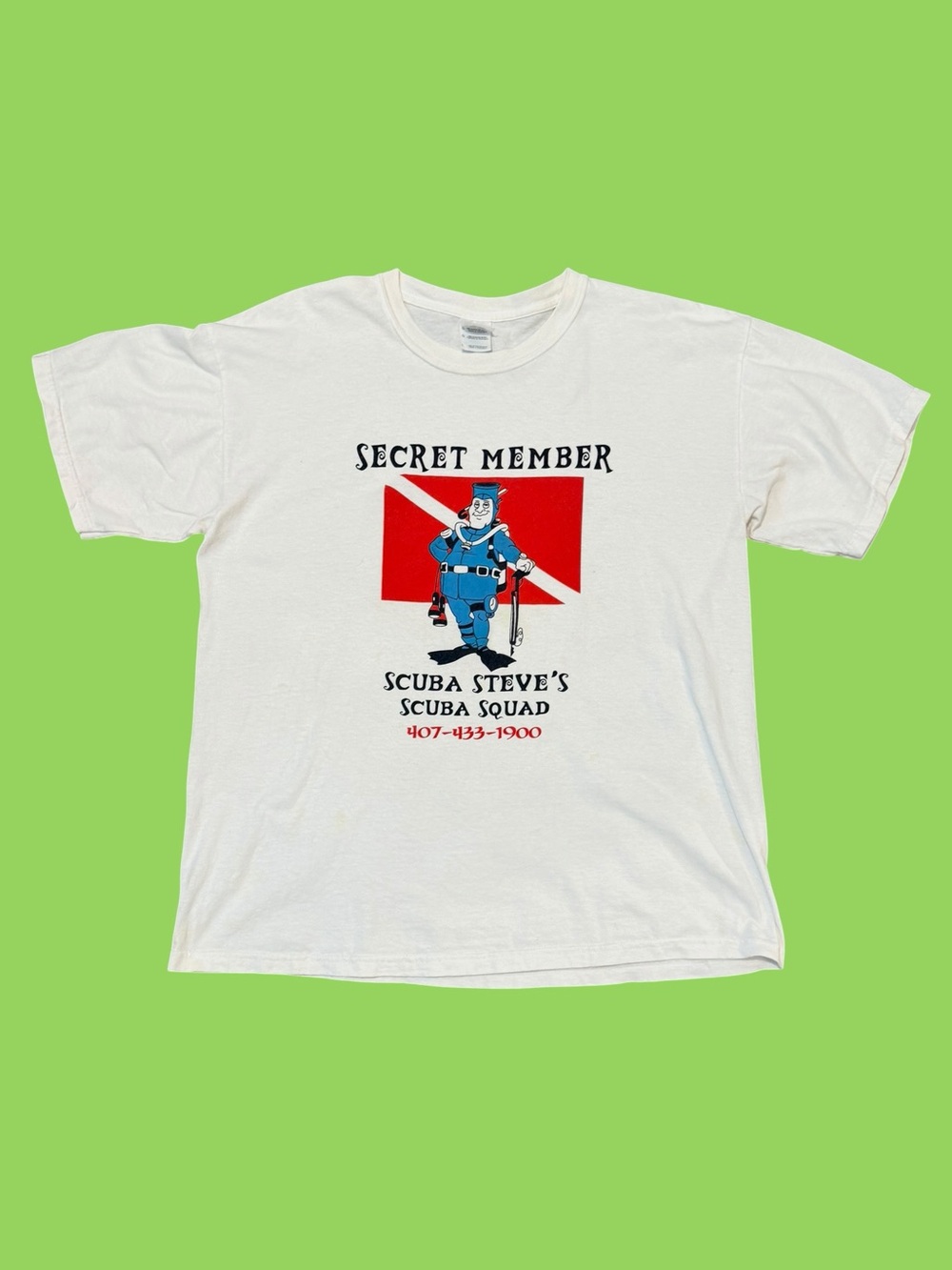 Vintage 2000s Scuba Steve Scuba Shirt Large